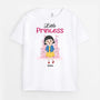 3512AUK2 little princess t shirt  personalised gift for kids girl