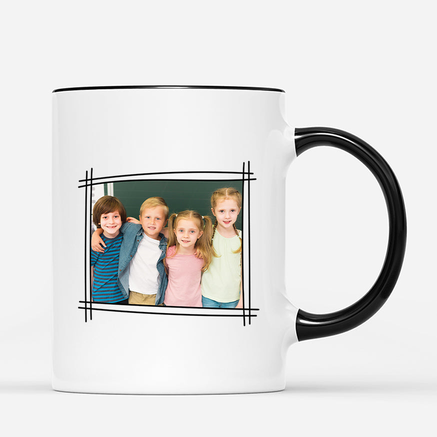 3590MUK3 grandad daddys gang crossword photo mug  personalised gifts for him