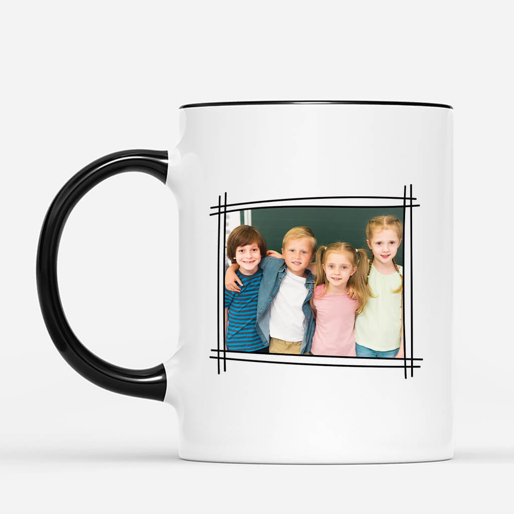 Personalised Grandma/Mummy's Gang Crossword Photo Mug