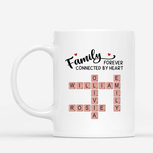 3592MUK1 family forever connected by heart crossword mug  personalised gifts for family_1d28fd3c 755b 4555 ad14 48c0d4cf9a95