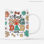 3602MUK1 best dog dad mum ever 3d mug  personalised presents for dog lovers