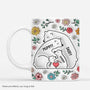 3603MUK3 family bear 3d mug  personalised gifts for family