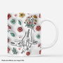 3606MUK2 grandma mummy holding hands flower 3d mug  personalised presents for nanny mum_0e789143 5aba 43a4 ab0c 538ab3e86785