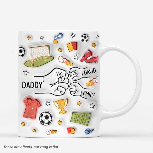 3608MUK1 grandad daddy soccer 3d mug  personalised presents for dad grandad_eb745057 ff59 439e 882e fc4321010cb4