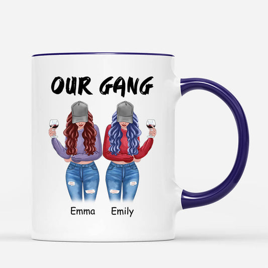 3624MUK2 our gang mug personalised gifts for best friends