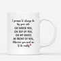 3726MUK3 personalised i promise to always be by your side mug for couple