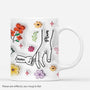 3755MUK2 personalised holding mums hand 3D inflated effect mug 3755M5I5A