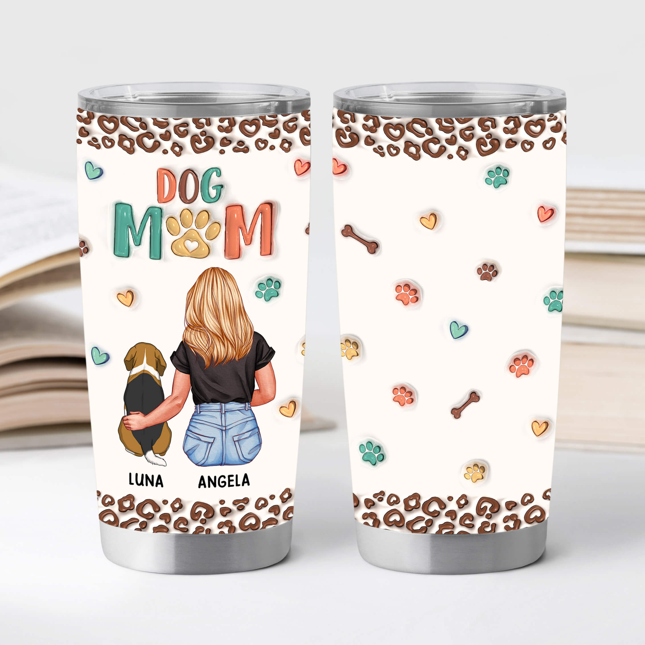 3826TUK2 personalised dog mum gifts  3d custom 20oz tumblers 3826T3E8C_030ccce9 1ac5 4a7f a66c 97e3d3df239a