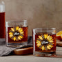 3827IUK1 custom whiskey glasses  sunflower gifts for grandma mum 3827I5E3A