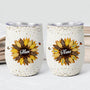 3827TUK2 custom wine tumbler sunflower gifts for nana mum 3827T5E3A