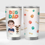 3828TUK2 Personalised Dog Mum Dog Dad 3D Inflated Effect 20oz tumbler 3828T5H0C_479010d3 8e6a 4dbc 8948 c26151dd308c