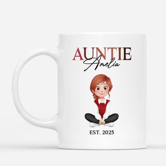 3866MUK1 personalised auntie mug 3866M