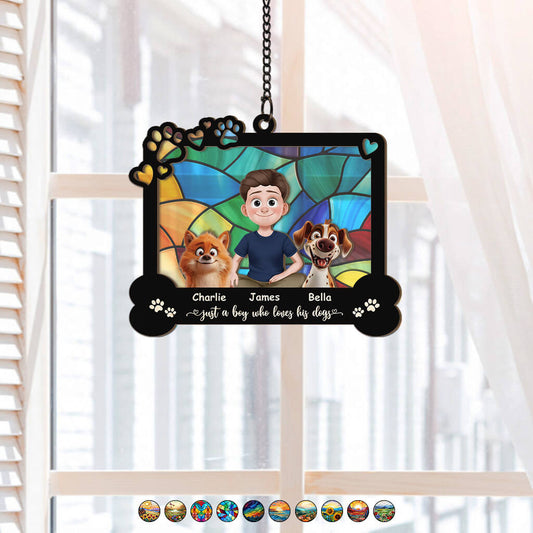 3900UUS2 personalized suncatcher_ personalized dog and owner gifts_ 3900UKM5C