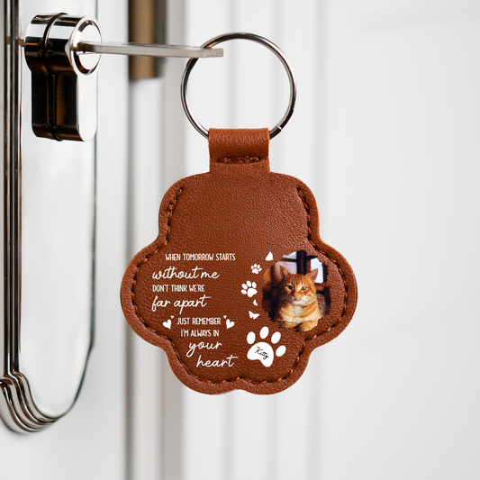 3988AUS2 custom pet hair keychain photo memorial gifts for loss of dogcat 3988ajth5c