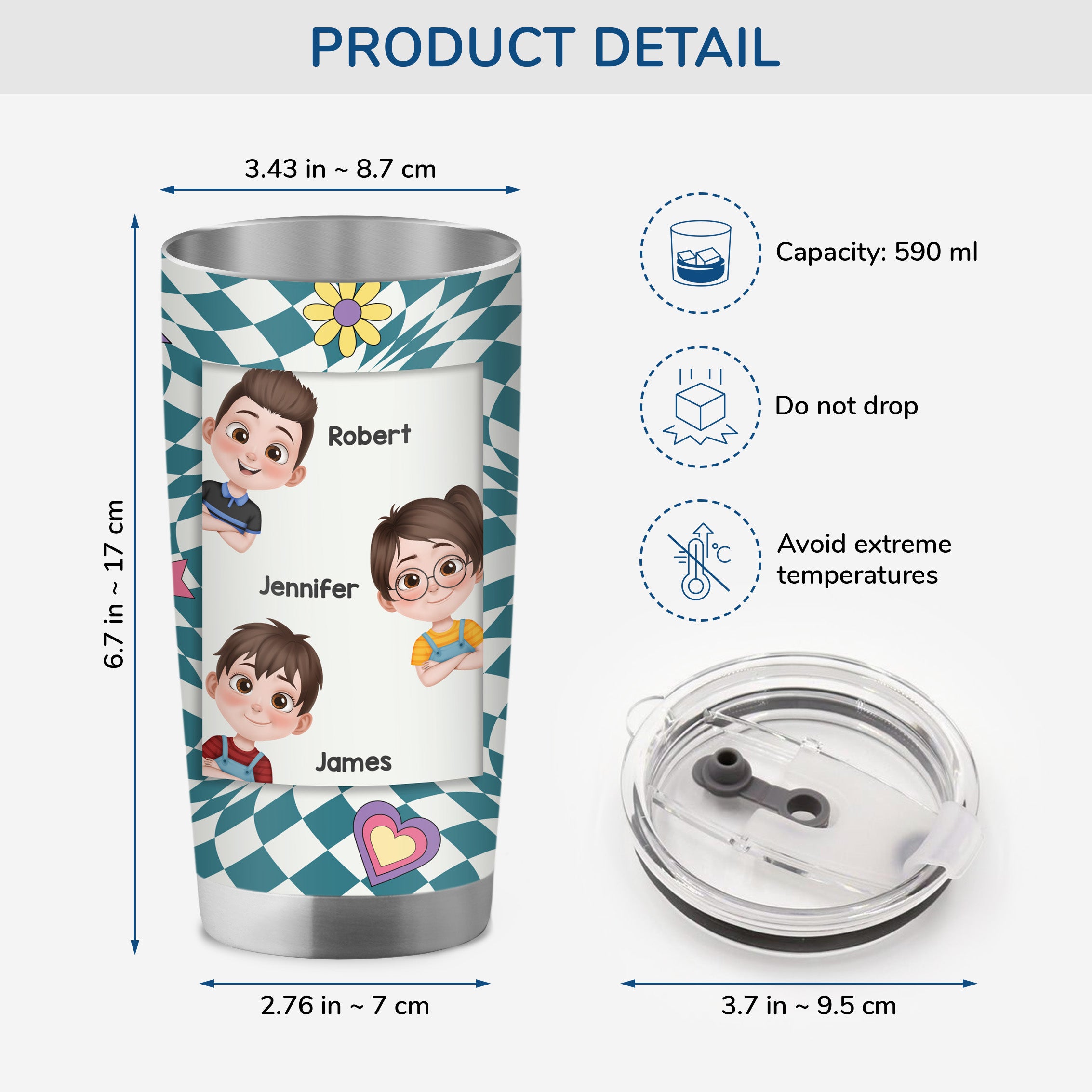 4005TUK3 personalized gift for mom thank you mom 20oz tumbler 4005T