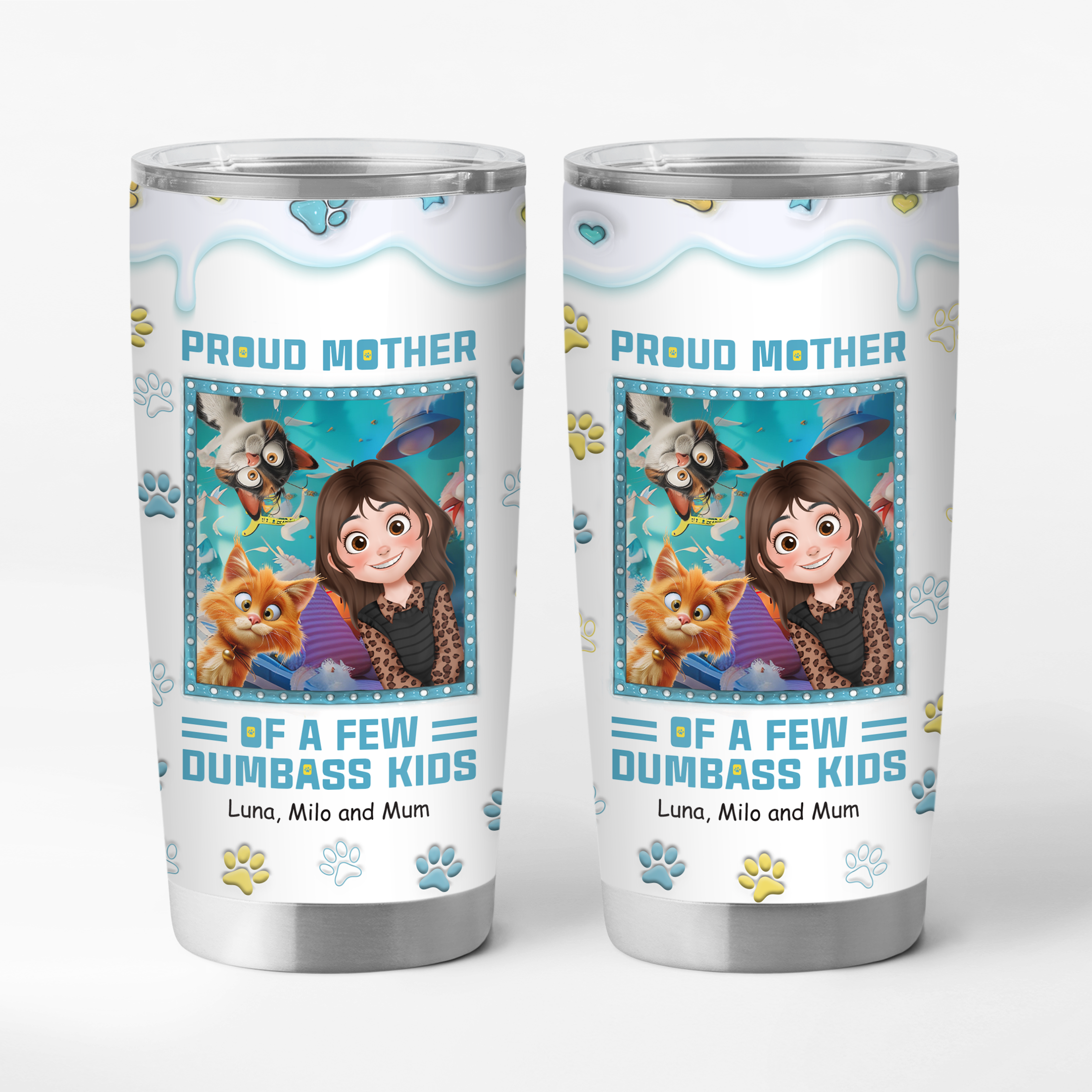 4039TUK1 personalized cat mom gifts funny cat mom tumbler 20oz 4039TKL0D