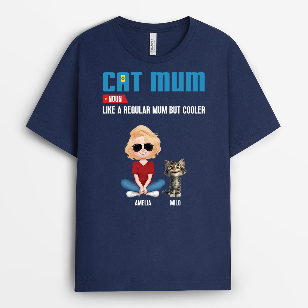 4091AUK2 personalized cat shirts for humans funny cat dad gifts 4091A5N0D
