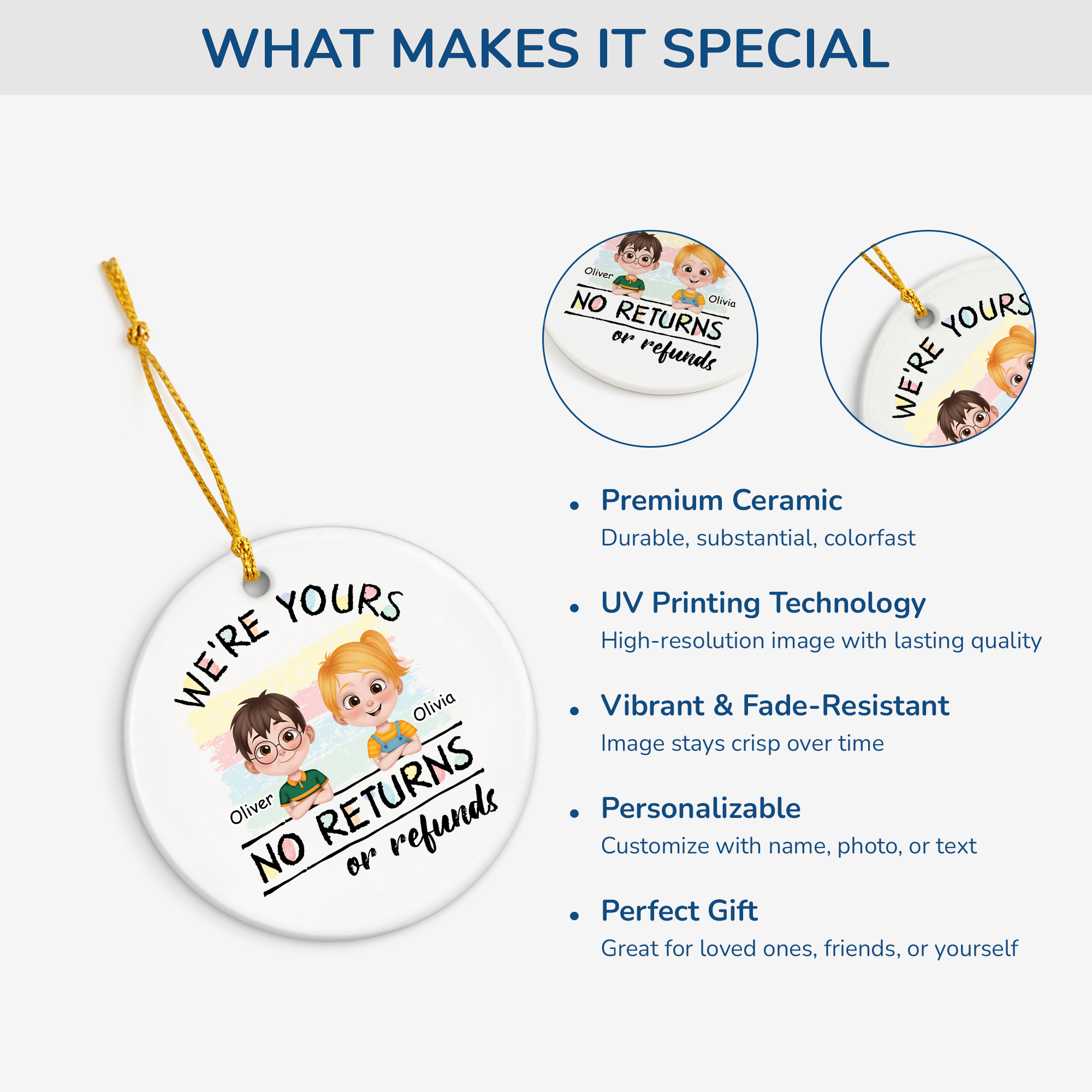 4143OUS4 personalized ceramic christmas ornaments_ funny gifts for dad 4143O8H0B