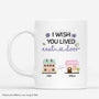 4187MUS1 3d printing effect custom friend gifts i wish you lived next door mug_  4187M5Q5F