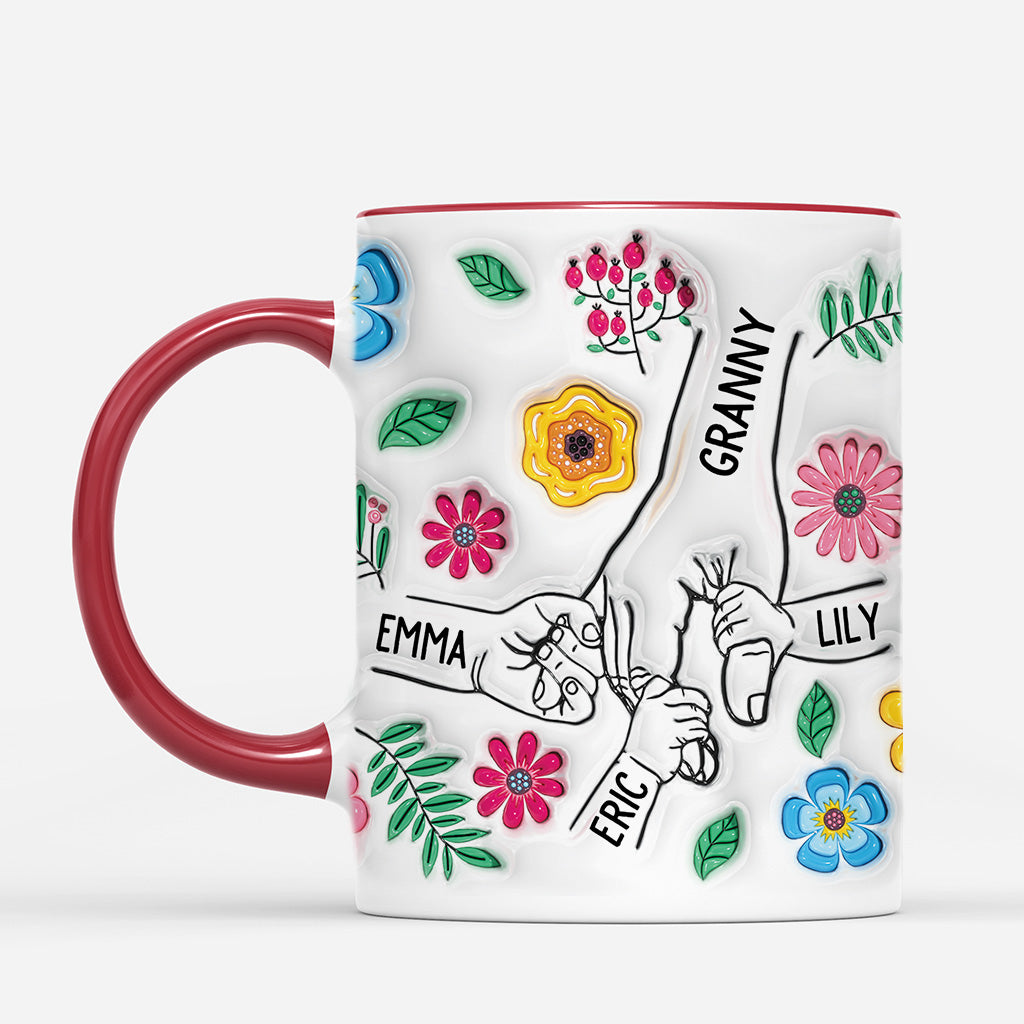 4203MUS4 3d printing effectpersonalized mom gifts mummy kids 3d mug 4203M8Q5A