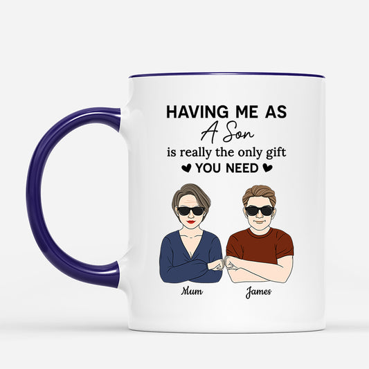 4220MUS4 personalized gift for mom the only gift mug 4220MKQ8A