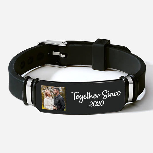 4386JUS1 personalized gifts for couple photo bracelets together since 4386J3L5B_f793dc70 10b2 4e05 b8d4 d88ba840b684