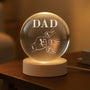 4423LUS2 the best dad crystal ball lamp custom gifts for dad grandpa 4423L6Q5B