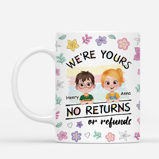 4462MUS1 custom mom mug funny gifts for mom were yours no returns 4462M8N0A