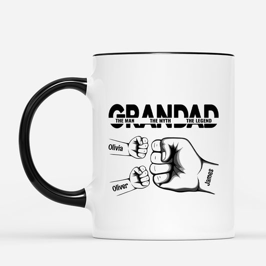 4502MUS2 personalized dad mug the man the myth the legend mug_ 4502M8QNB