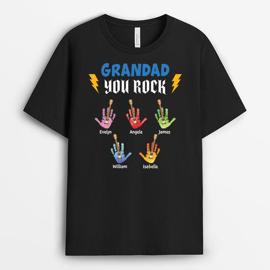 4534AUS1 personalized dad shirts with names cool fathers day gifts_ 4534ATQMB