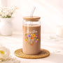 4541AUK2 personalised mummygrandmas garden glass cup for mothers day 4541atslta