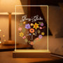 4541LUK2 personalised mummys garden night light for mumgrandma 4541lslta