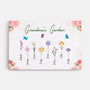 4564CUS1 personalized gifts for grandmother grandmas garden canvas_ 4564C