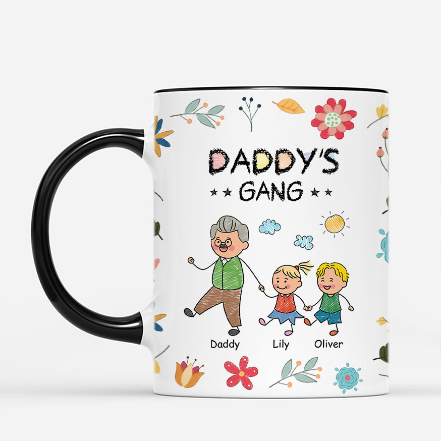 4614MUS2 personalized mothers day gifts for mom floral mugs for mom 4614M