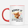 4624MUK2 personalized cat mug admit it life would be boring without us 4624M8YND