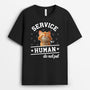4639AUK1 personalised service human do not pet_ cat shirt 4639A8IMD