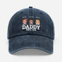 4642AUK1 personalised washed cotton cap for dadmum with kids names 4642ajtpnb