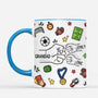 4670MUS2 3d printing effect personalized dad mugs unique soccer dad gifts 4670M3Q5B