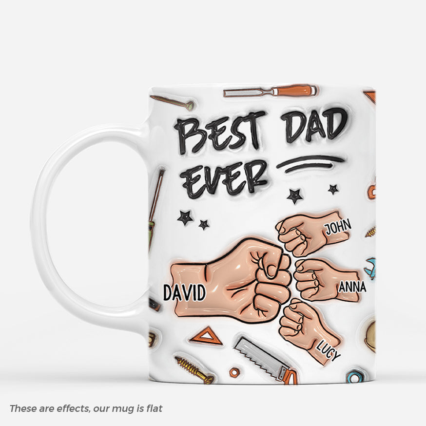 4695MUS1 3d printing effect customized fathers day presents best dad ever mug 4695MKL5B_5a01b43f ff42 45d6 ac5a bf49df135aa5