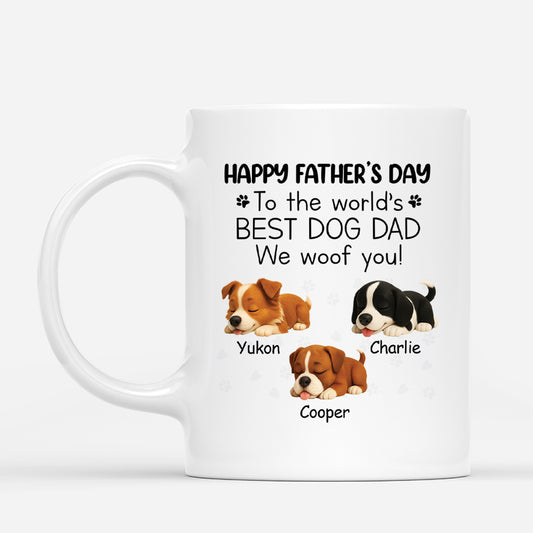 4731MUS1 personalized pet gifts for dog owners happy fathers day mug 4731M8T5C