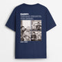 4743AUS1 custom dad gifts the man the myth the legend shirt with photos 4743AKM5B
