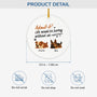 4756OUS3 custom ceramic dog ornaments life would be boring without us  4756OKM5C