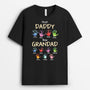 4768AUK1 personalized grandfather gift first dad now grandpa t shirt 4768ATKTB