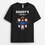 4769AUS1 personalized fathers apparel daddys gang t shirt 4769A3H0B