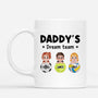 4794MUK1 personalized gift for dad dad dream team mug 4794MKYMB