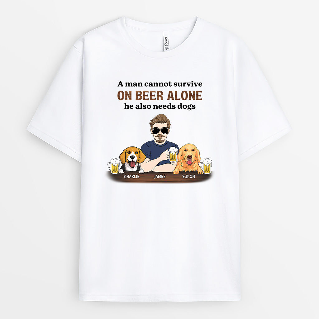 4800AUK1 custom dog shirts for humans funny gifts for beer lovers 4800ATGMC