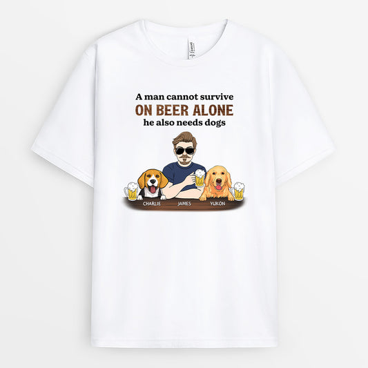 4800AUK1 custom dog shirts for humans funny gifts for beer lovers 4800ATGMC