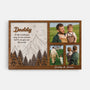 4818CUK1 personalised daddy my world canvas 4818C5ITB