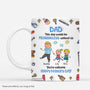 4831MUS1 3d printing effectcustom fathers day mug day would be meaningless without us  4831M