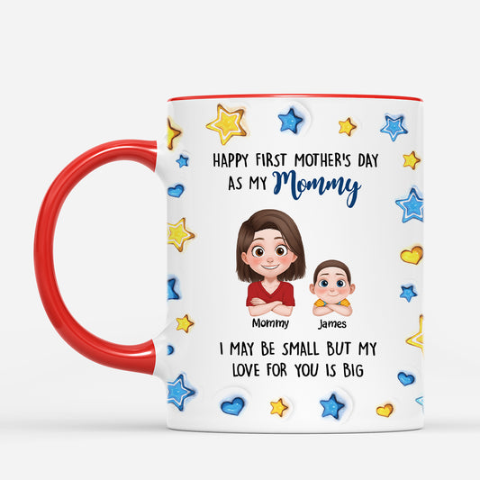 4835MUK2 3d printing effectpersonalized gifts for dad happy first fathers day 3d mug 4835M8LNB